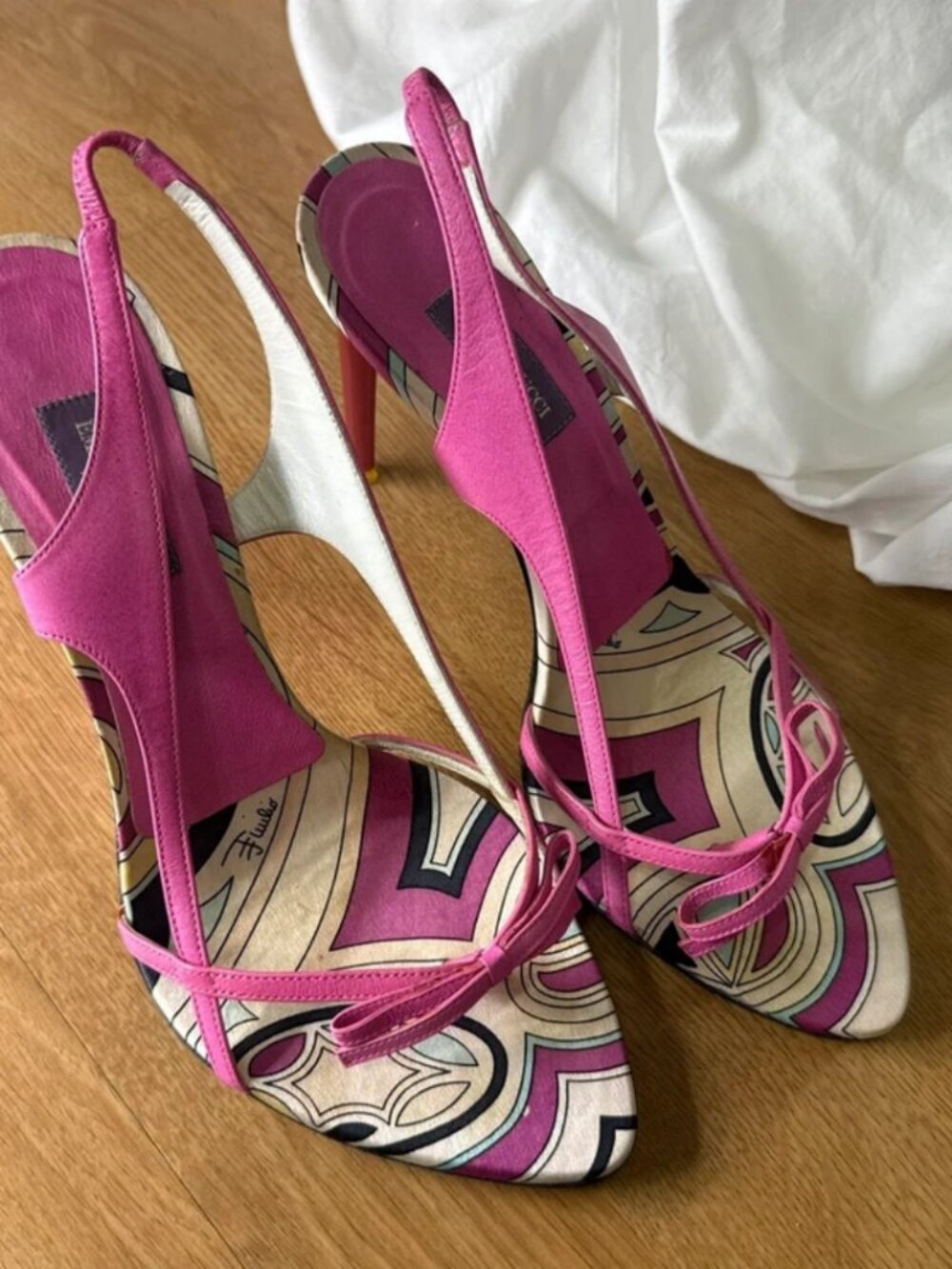 Emilio Pucci Cutout Heels